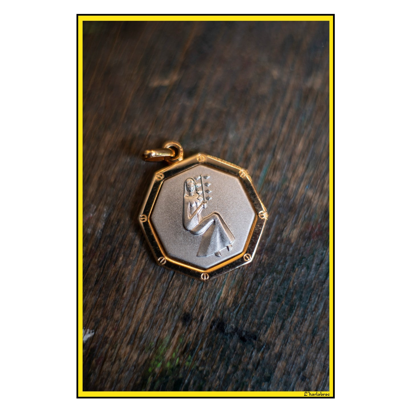 Médaille Octogonale Égypte Antique