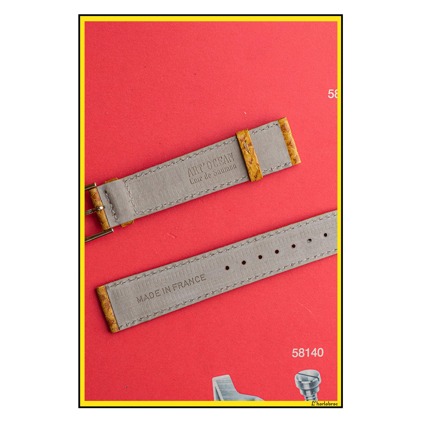 BRACELET CUIR DE SAUMON