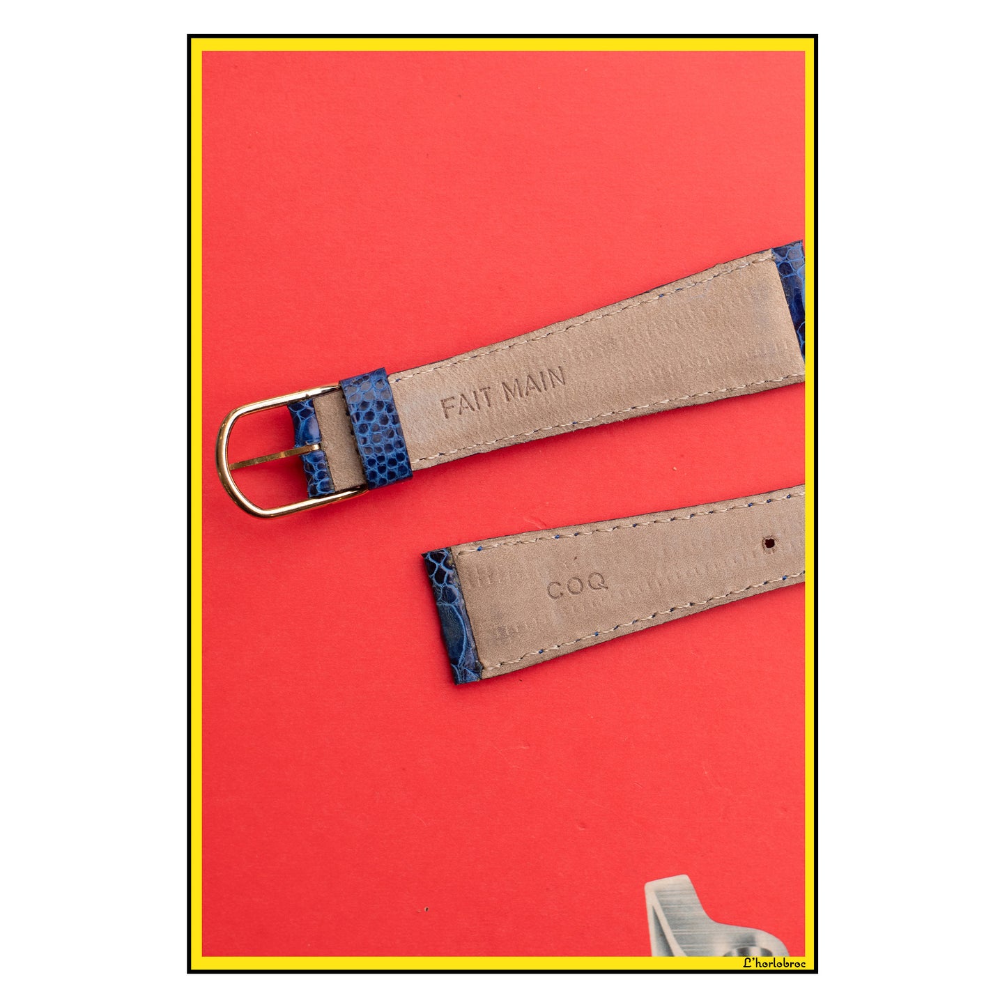 BRACELET COQ BLEU