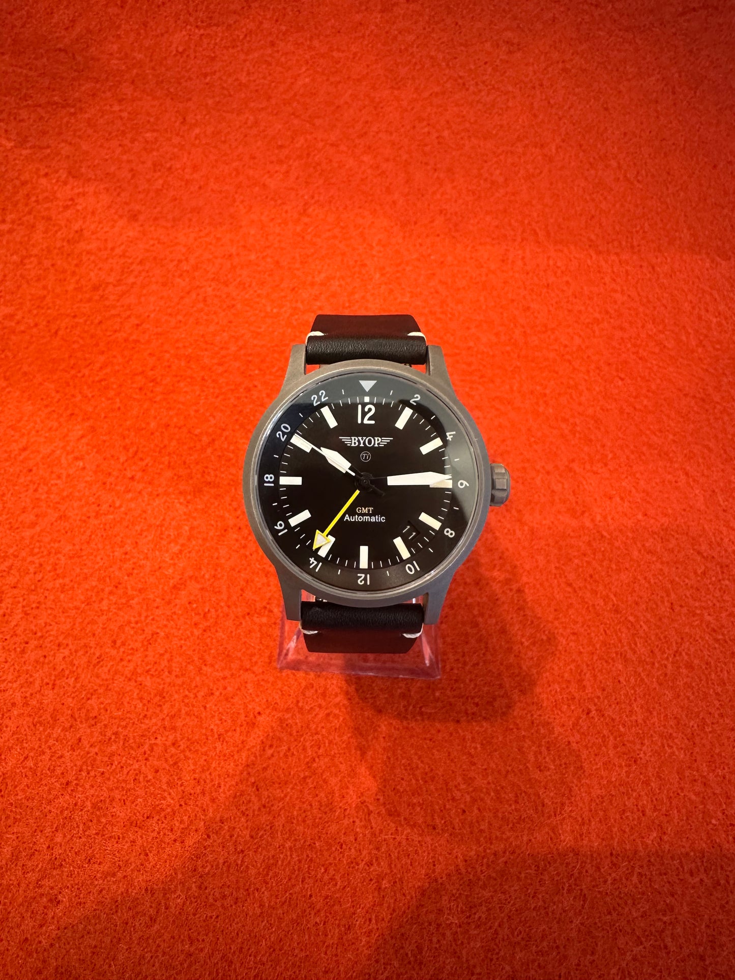 BYOP GMT Plongeuse date à 8h30