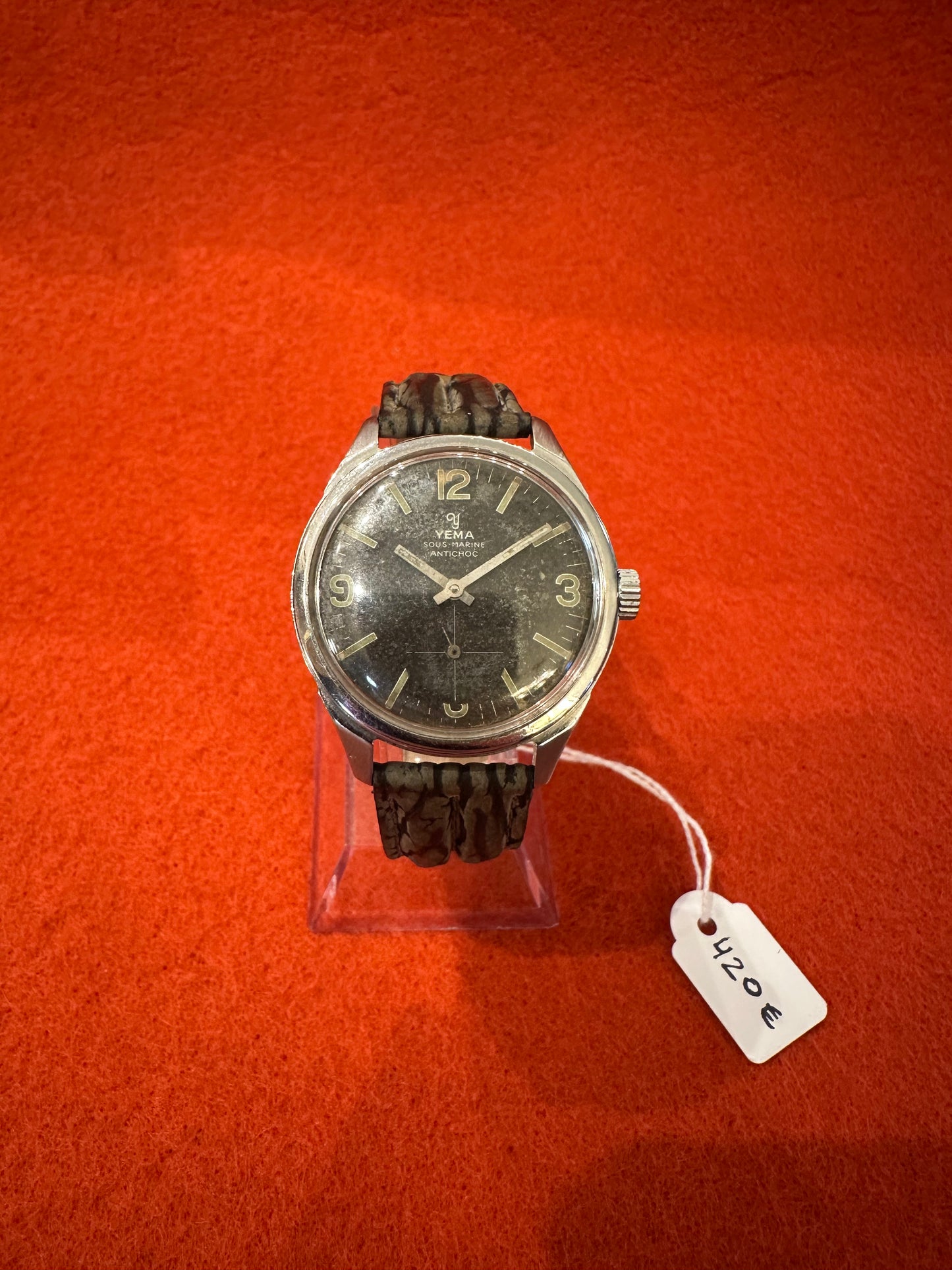 Yema Explorer Sous-marine petites seconde à 6h