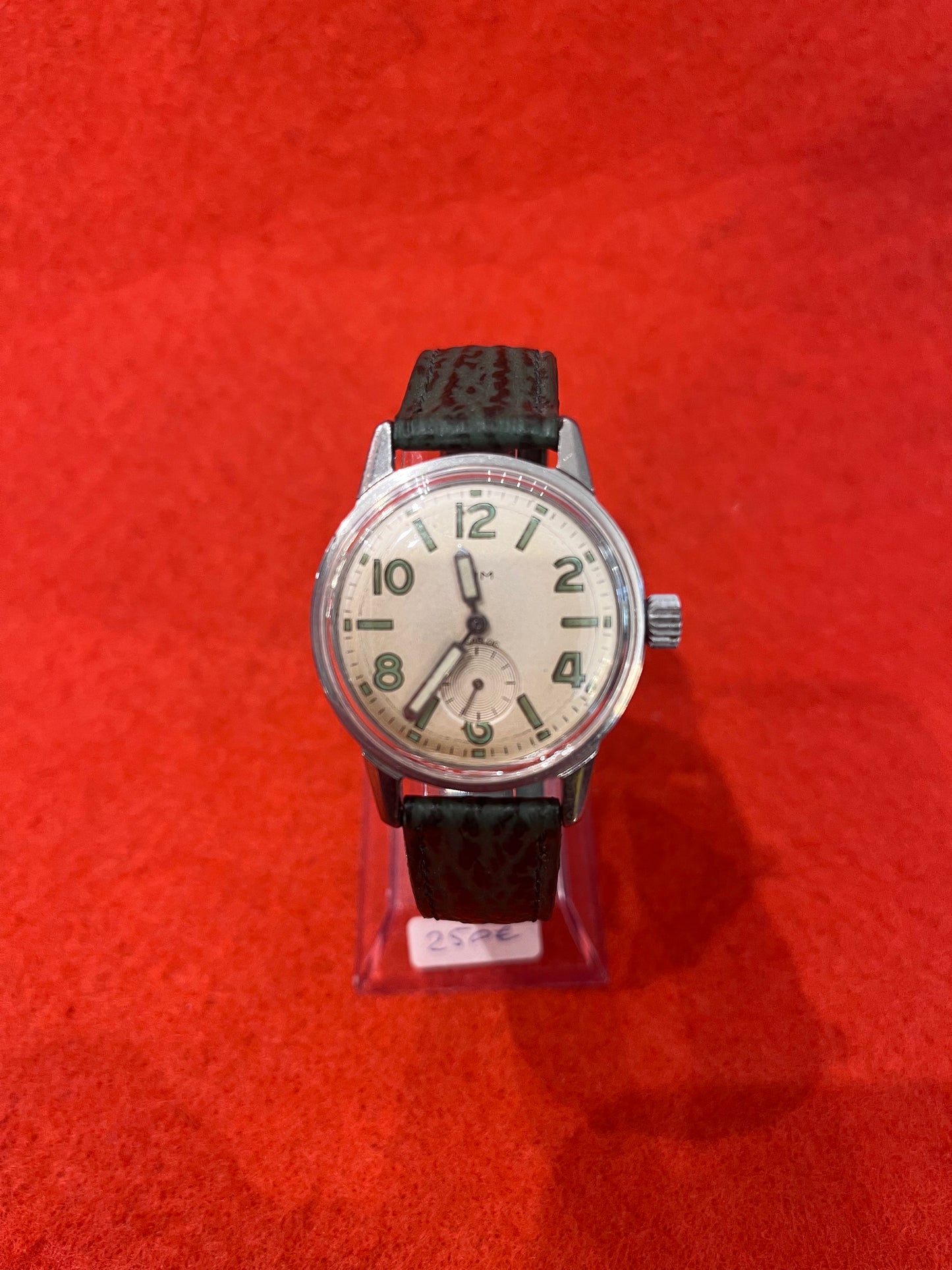 SIM – Vintage "Petite Seconde" – Style Militaire (Années 50)