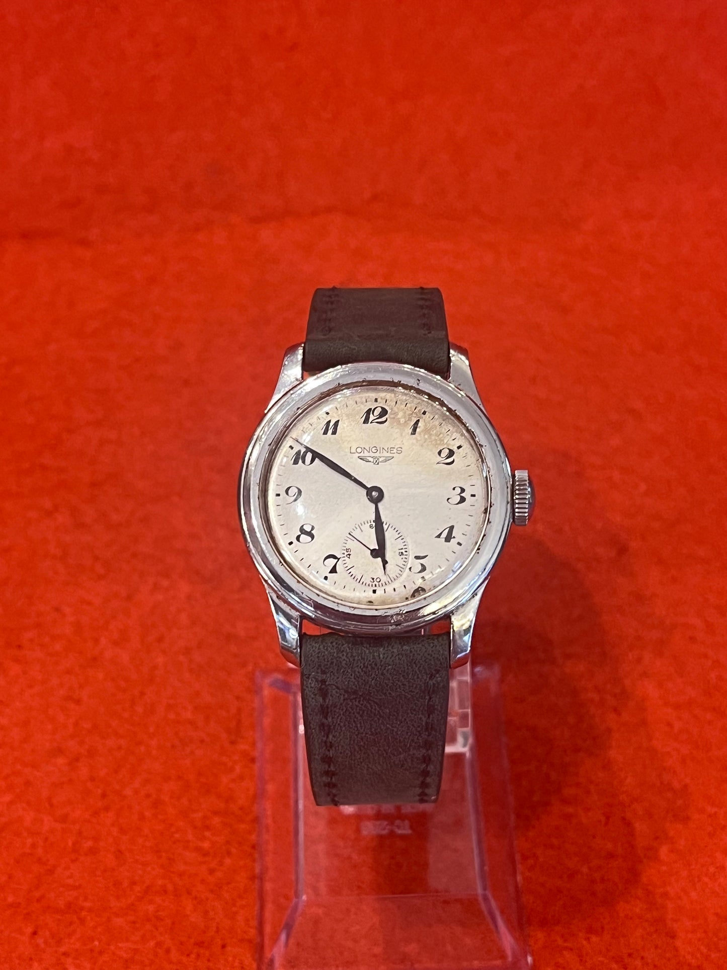 Longines seconde à 6h